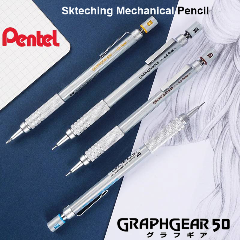 Pentel Pen Energel - Bút chì bấm Pentel GraphGear 500,