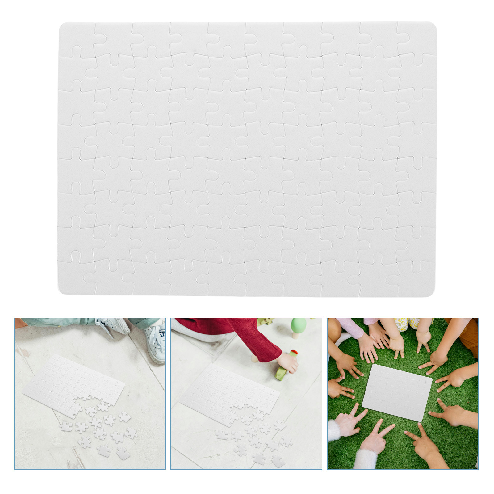 Blank Jigsaw Puzzle Sheets – 4 - đánh giá và giá Puzzle Blank White