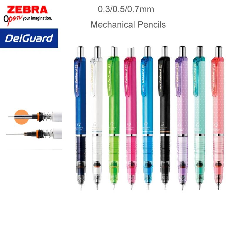 Bút chì bấm ZEBRA DelGuard, đồ - đánh giá và giá Zebra Pen Sarasa
