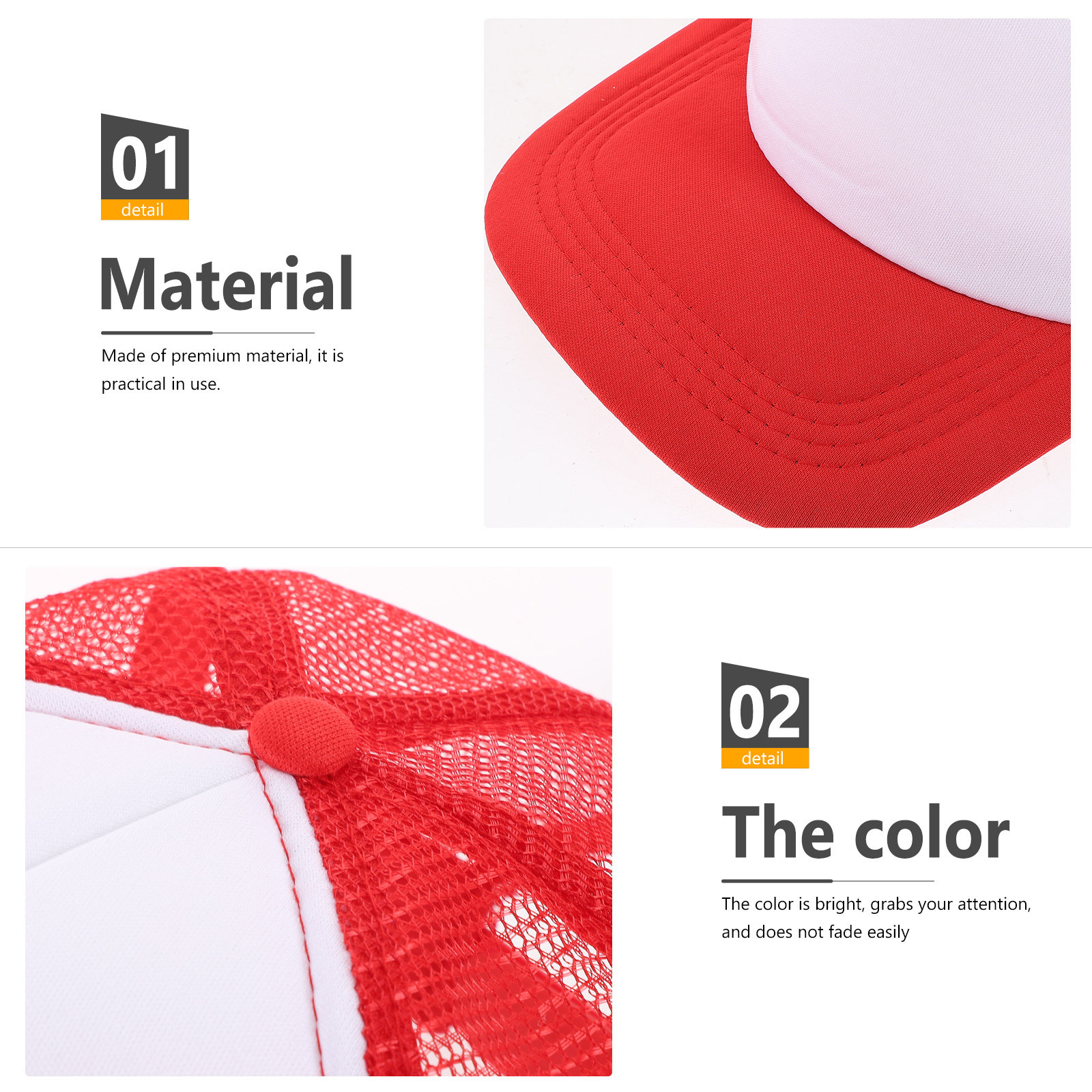 10Pcs Blank Baseball Hat Mesh  - đánh giá và giá Hat Sublimation Blank