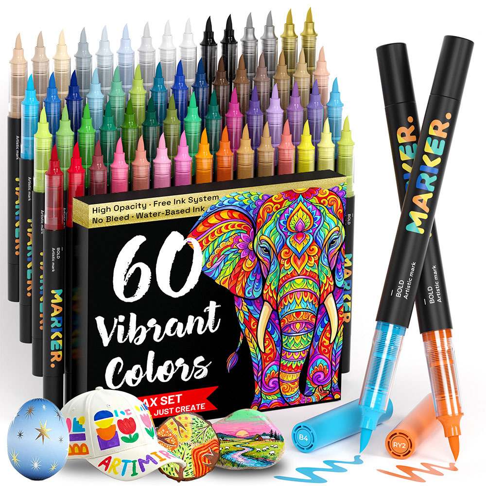 Acrylic Paint Marker Pens Set  - đánh giá và giá Copic Marker Classic